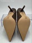 Michael Antonio Womens Brown Glitter Pointed Toe Stiletto Pump Heels Size 10 — photo 5