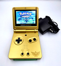 Gameboy Advance SP AGS 101 LCD Bildschirm Zelda Edition Nintendo 1050mAh