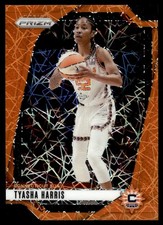 Tyasha Harris Orange Velocity #102 2024-25 Panini Prizm WNBA Connecticut Sun