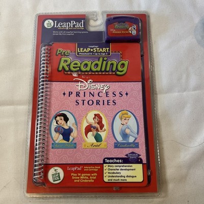 LeapFrog Leap Start Pre-Reading Disney Princess Stories Book & Cartridge Sealed