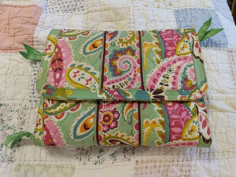 Vera Bradley Paisley Organizer Bag