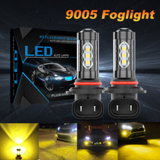 Pair 9005 9006 9145 9140 Cob Led Bulb Golden Yellow Fog Light Conversion Kit Pair 9005 9006 9145 9140 Cob Led Bulb Golden Yellow Fog Light Conversion Kit