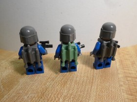 LEGO Star Wars - Mandalorian Death Watch Warrior (x3) - Minifigure sw0296 - 7914