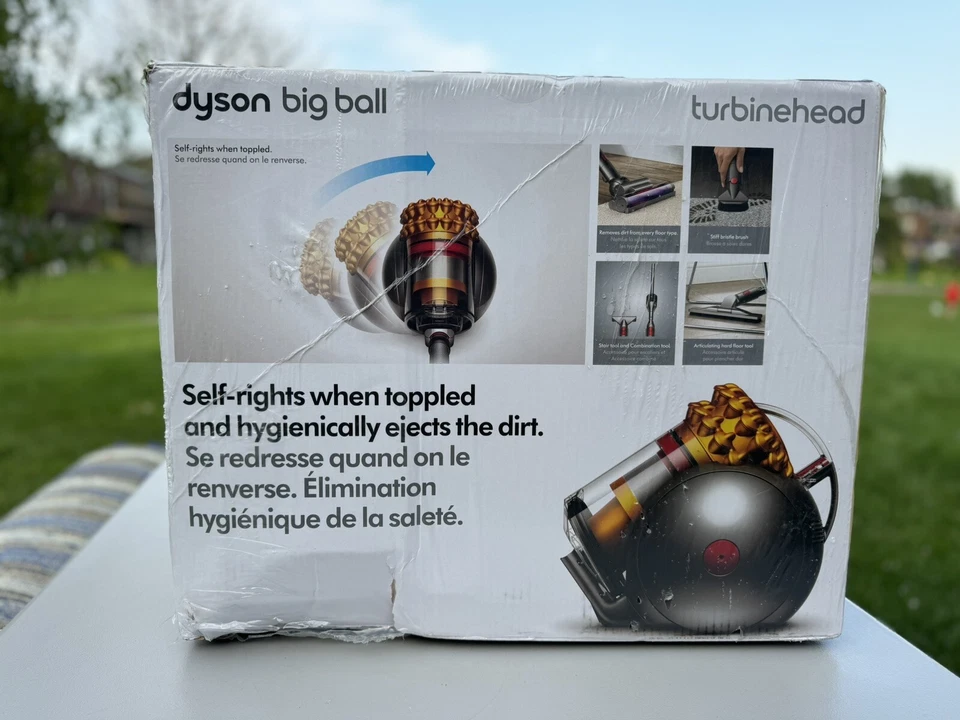 Brand New Dyson Big Ball Turbinehead Canister Vacuum Yellow/Iron - Image 2 of 4