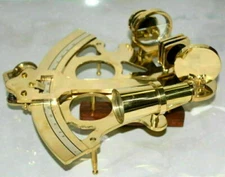 Brass Handmade Nautical Sextant Ship Working Navigation Instrument Vintage 