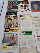 RARE vintage lot of Kodak Photography Data Books, magazines, literature, etc.