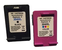 2 Patronen Black + Color Alternativ Zu Hp 304XL N9K08AE N9K07AE Hp DJ3720