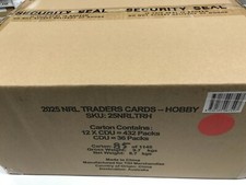 2025 TLA NRL TRADERS TITANIUM TRADING CARD FACTORY SEALED CASE(12 BOXESx36 PKS)