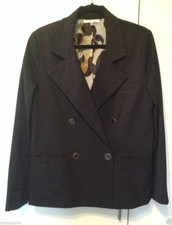 CAbi "Luxe Tux" Blazer Jacket Black Size 6 Style 987 NWT 138 Retail
