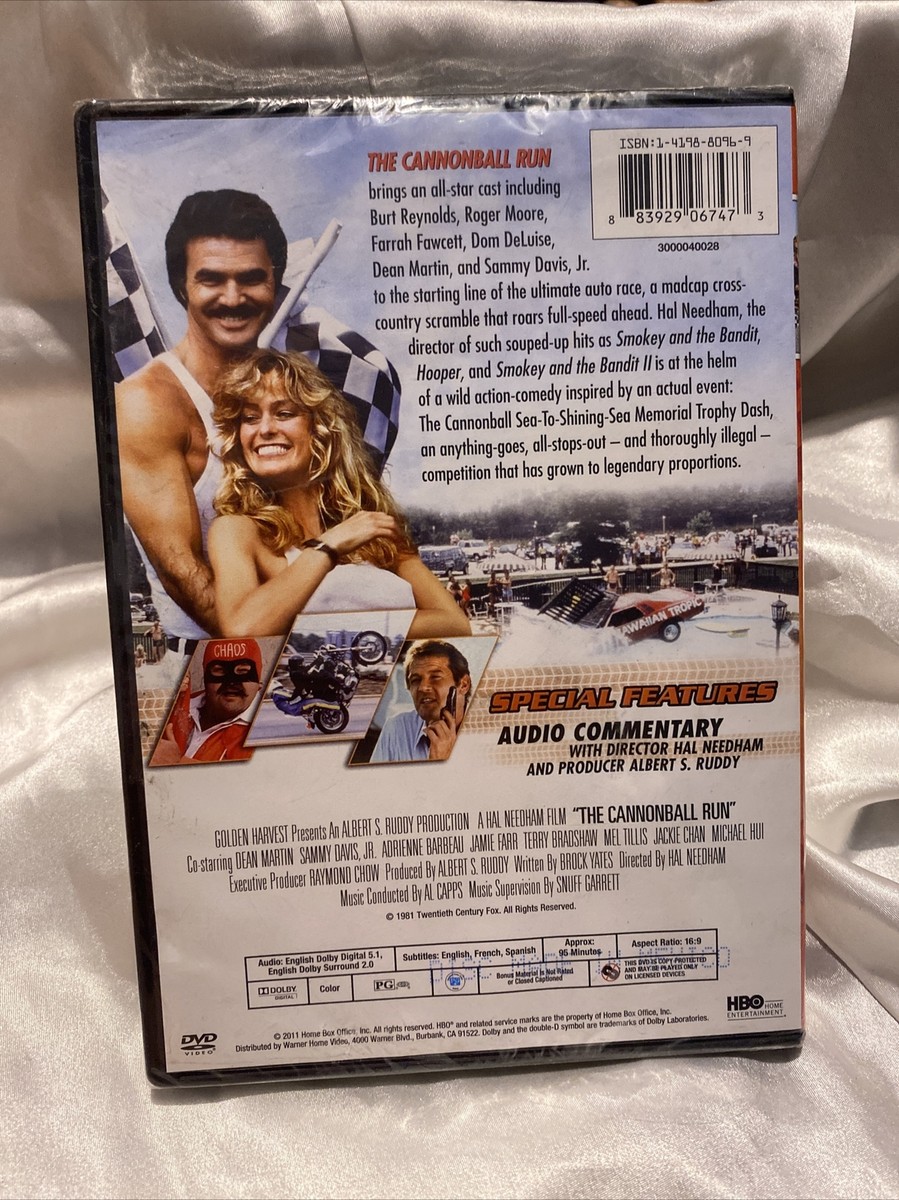 The Cannonball Run (DVD, 1981) 883929067473| eBay