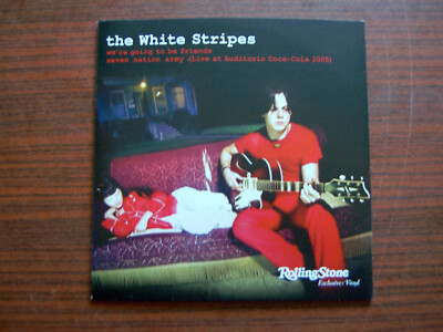White Stripes 7 Single-Were Going To Be Friends Seven Nation Army -Live NEW 2021