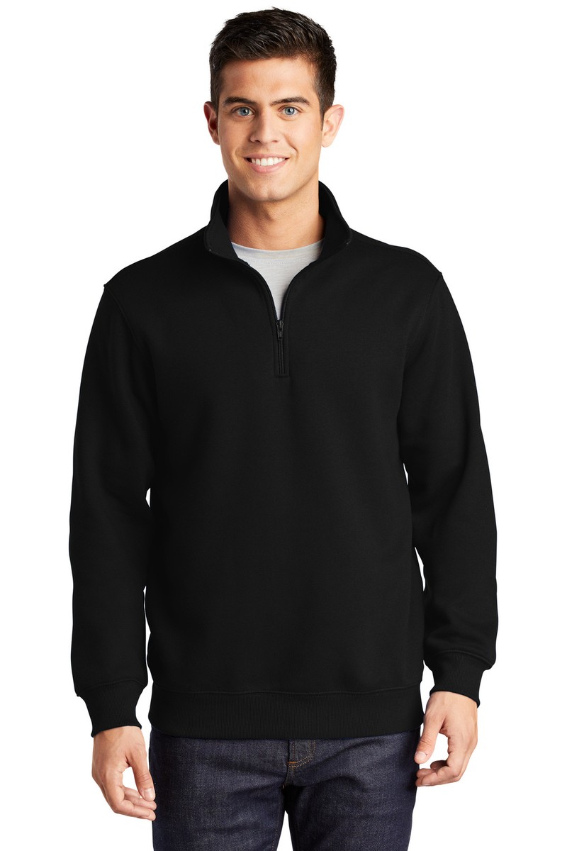 Sport-Tek Mens Big & Tall Long Sleeve 1/4 Zip Quarter Zip