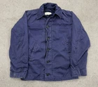 Vietnam War USN Navy N-4 Blue Deck Jacket Vintage Military Size 34 AZ1