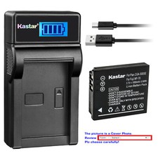 Kastar Battery LCD Charger for Ricoh DB-60 DB-65  Ricoh Caplio R40 Caplio R5