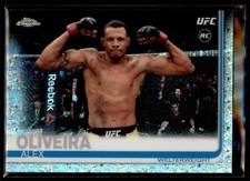 2019 Topps Chrome UFC MMA DIAMOND Refractor Hot Box #17 Alex Oliveira RC SP