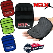 MRX Weight Lifting Pads Gym Training Bodybuilding Workout Grip Gloves Men Women