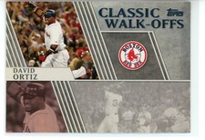2012 Topps Baseball Classic Walk-Offs #4 David Ortiz (Red Sox)