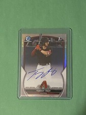 2023 Bowman Draft Chrome Autographs Refractor Tommy Troy Auto 132 /499 #CDATT