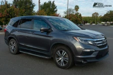 EOS Visor JDM Mugen Style Side Window Visors Rain Guards For 16-22 Honda Pilot