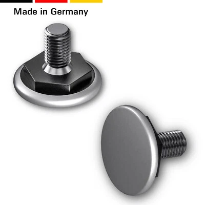 2 Stellteller/Bodenausgleichsschrauben/Stellfuß, Edelstahlgleitfläche, Fuß 34 mm - Bild 1 von 4