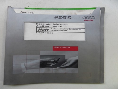 Werkstattbuch Reparaturleitfaden Audi 80 1992,Automatisches Getriebe 097 #7285