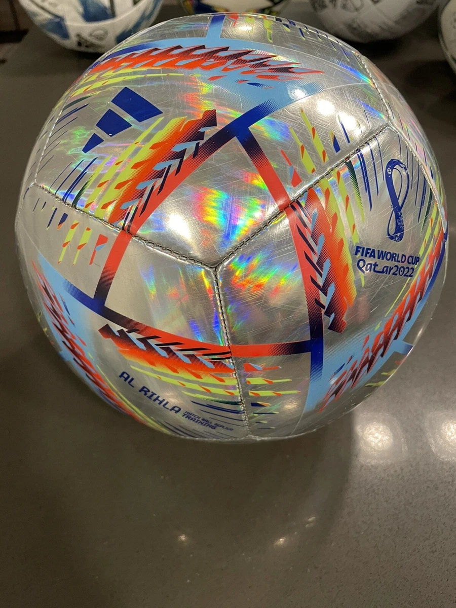 Adidas FIFA World Cup Qatar 2022 Al Rihla Hologram Match Ball Replica Size 5 $40