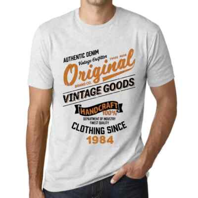 ULTRABASIC Herren T-Shirt Original Vintage Kleidung seit 1984 Original