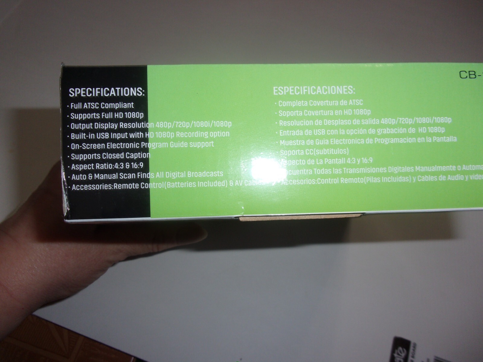 Koramzi CB100 Digital TV Converter Box (Black) eBay