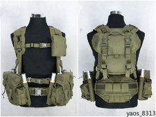 CCCP Esercito Russo Smersh Set Attrezzatura da Allenamento Combattimento Tattico Petto Gilet EMR
