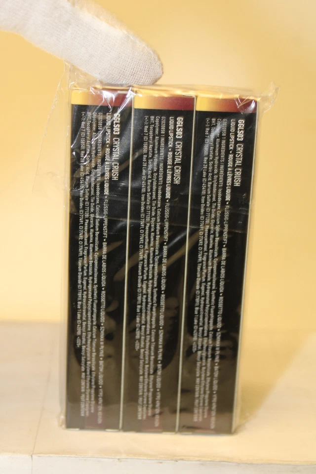 NYX Glitter Goals 3 X PACK Liquid Lipstick Crystal Crush (3) Total per order - Image 4 of 4