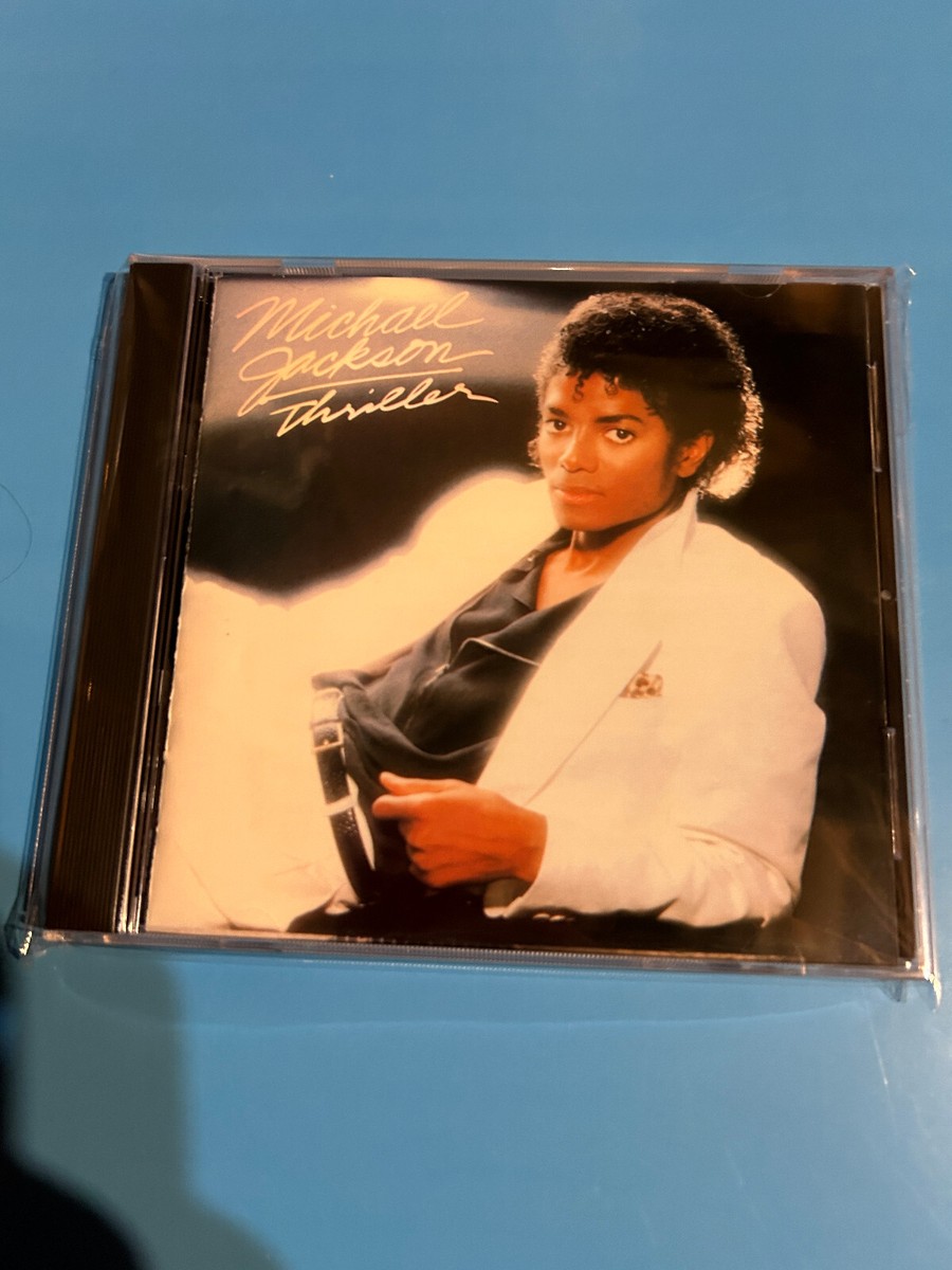 MICHAEL JACKSON Thriller CD JAPAN 1991 EDITION ESCA 5408 AUTHENTIC
