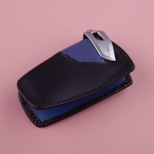Key Fob Cover Case For BMW 1 3 5 X3 X5 X7 Series – Zinc Alloy & Silicone, Silver/Gunmetal 1 thumbnail image