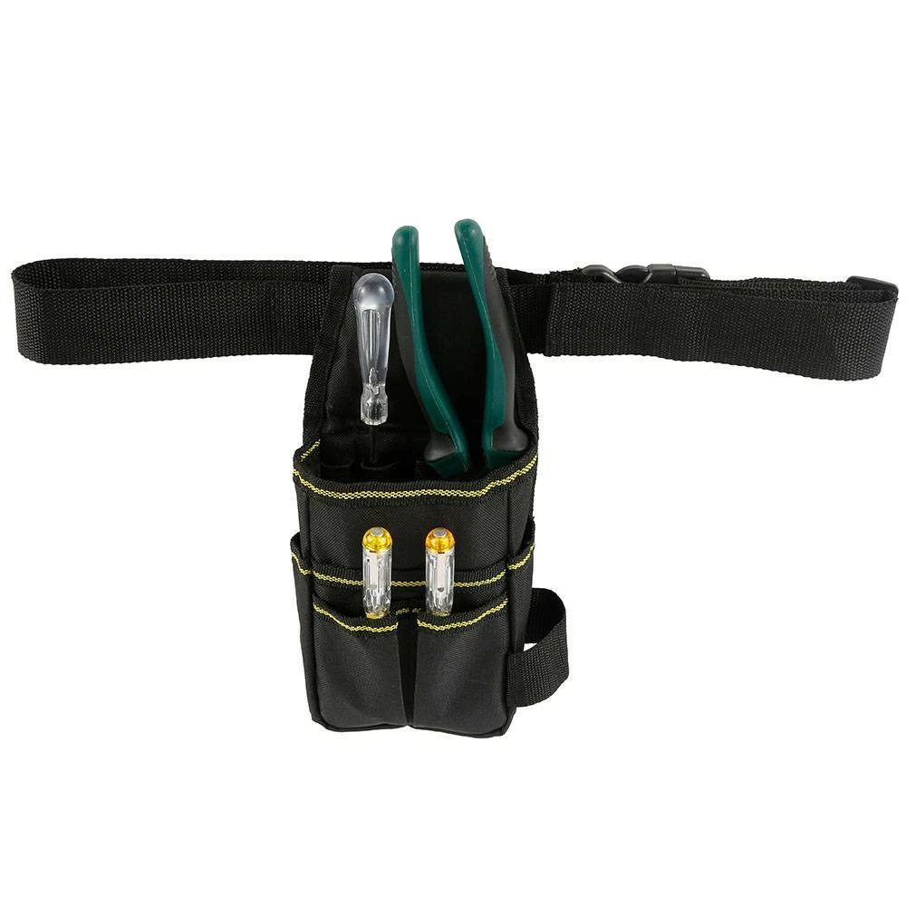 Electrician's Tool Belt Pouch Waist Storage Bag for Screwdriver Kit Holder SD
