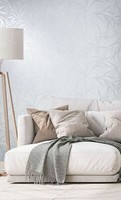 Marburg Vliestapete 34283 BläTter Beton Optik Weiß Perlmutt (4,48€/1Qm)