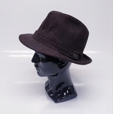   Vintage Dobbs Fifth Avenue New York Men  s Fedora Felt/Wool 7in Brown