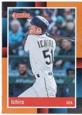 2022 Panini Donruss - [Base] - Holo Orange #240.1 - Retro 1988 - Ichiro card