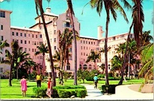 Nassau Bahamas Islands Sheraton British Colonial Hotel Postcard Unused (33092)