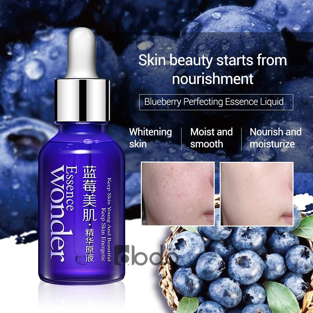 Wonder Essence Blueberry Collagen Hyaluronic Serum Anti Wrinkle Moisturizing