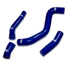 SAMCO Kühlerschlauch Set Husqvarna FC250 19-22 blau 4-teilig OEM mit Schellen