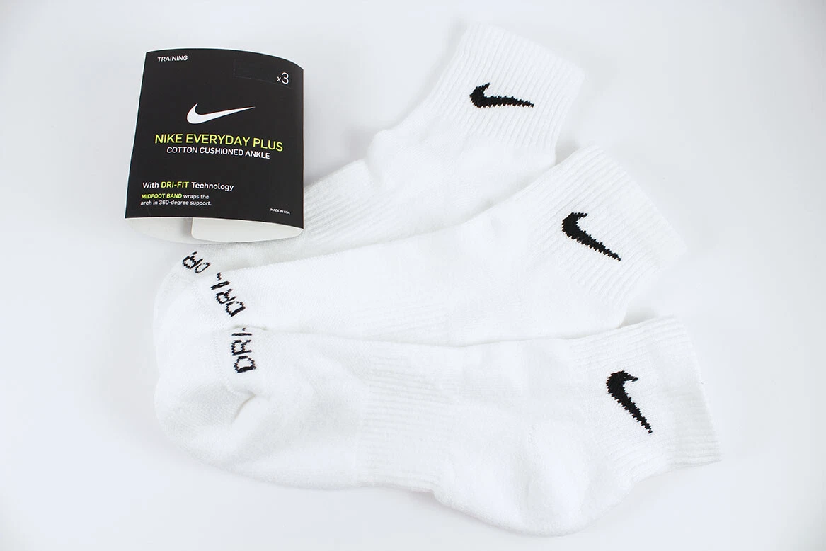 3 PAIRES DE CHAUSSETTES NIKE EVERYDAY MAX CUSHIONED ANKLE - NIKE - Homme -  Chaussures