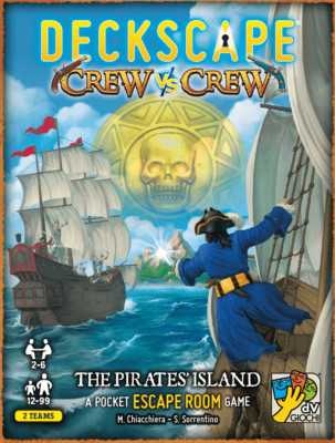 Deckscape Crew vs Crew 2 Team Escape Room Card Game Davinci Games DVG5733 Party