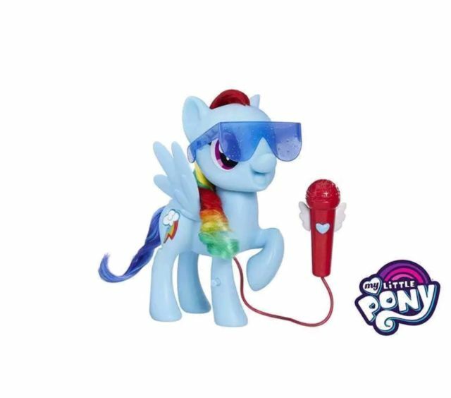 my little pony singing rainbow dash toy