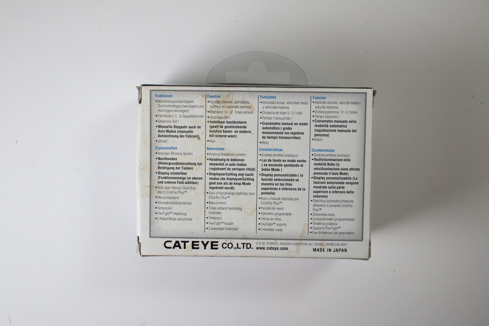 Cat Eye Micro Wireless model cc-mc200w black new