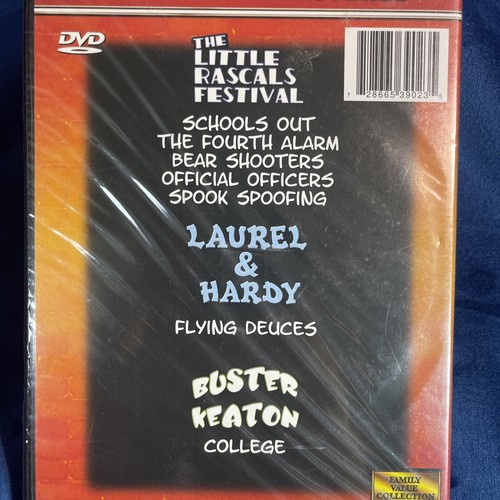 3 Films ~ Little Rascals ~ Laurel & Hardy ~ Buster Keaton See Photos For Titles - Picture 2 of 2