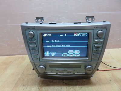 Toyota Genuine Camry Multi Monitor HDD Navigation System CD MD Playback OK