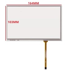 7-inch 4-wire Resistive Touch Screen 164 103mm for Car DVD Navigator Digitizer