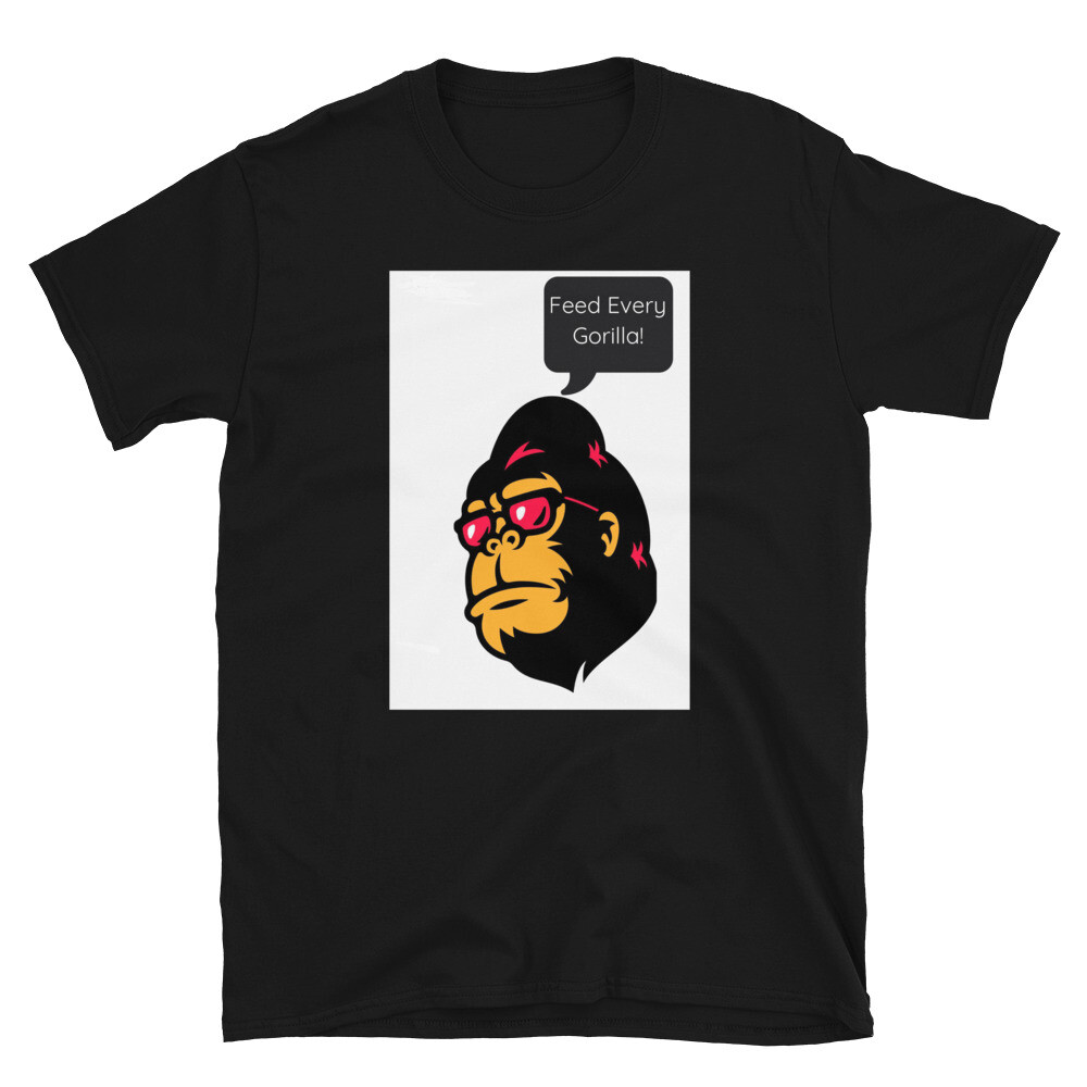 FEG Token FEED EVERY GORILLA DeFi Cryptocurrency Adult T Shirt Black | eBay