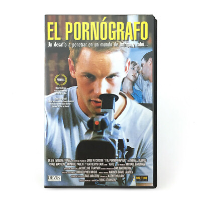 EL PORNOGRAFO. DOUG ATCHISON MICHAEL DEGOOD CRAIG WASSON MONIQUE PARENT 1999 VHS