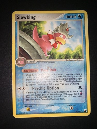 Pokemon Karte Slowking 28/113 Ex Delta Species ENG Rare - Bild 1 von 2