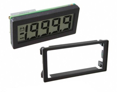 Lascar DPM 160S Display Panel Mount 4-1/2 Digit LCD Module, Configurable